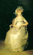 Francisco de Goya Portrait of the Maria Teresa de Borbon y Vallabriga, Spain oil painting artist